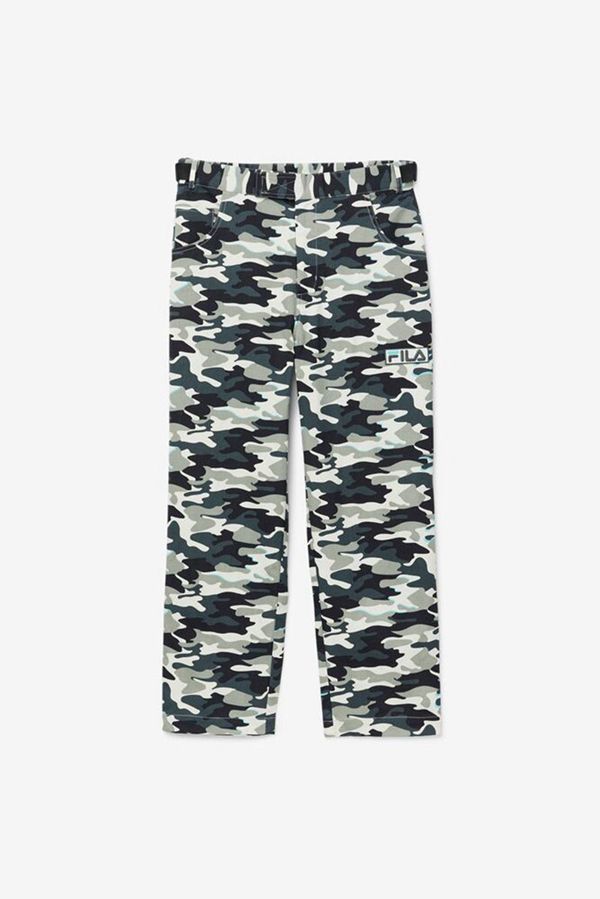 Pantalones Fila Hombre Negras - Brigade Camo - España 936125NLY